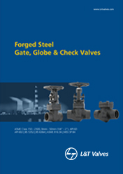 L&T Valves Gate, Globe & Check Valves - API 602