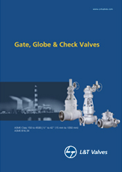 L&T Valves Gate, Globe & Check Valves - ASME B16.34