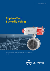 L&T Valves Triple-offset Butterfly Valves